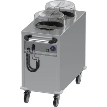 ALBA DME 2S Zásobník talířů vyhřívaný se zvýšeným příkonem