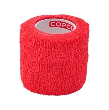 Obinadlo elast. CoPoly 5cm x 4,5m červená