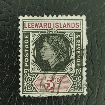 Sběratelství Známka Závětrné ostrovy, Mi.GB-LW 122 (SG GB-LW 131)#, 10Sh