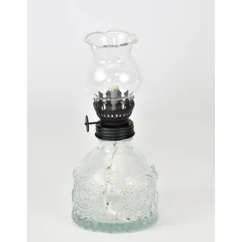 Petrolejová lampa Candy čirá 17x8 cm