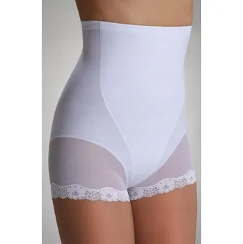 Stahovací kalhotky Eldar Violetta stahovací kalhotky s vysokým pasem bílé S