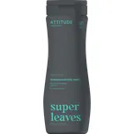 ATTITUDE Super leaves Přírodní pánský šampón & tělové mýdlo (2v1) s detoxikačním účinkem - proti lupům 473 ml