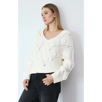 Dámský svetr Svetr Medicine RW25-SWD502 béžová 01X, vel. XS