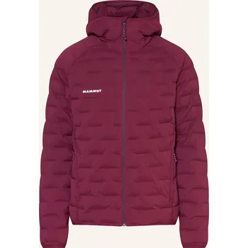 Mammut Pánská Prošívaná Bunda Sender In, tmavě červená, 54