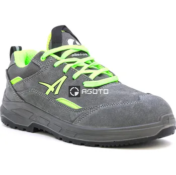 Pracovní obuv ALBATROS Vector Green Low S3 šedá pánská pracovní obuv 42