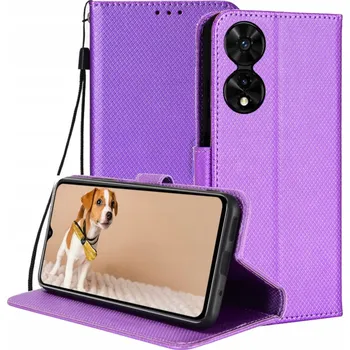 Pouzdro na mobilní telefon Flipové pouzdro B24 pro TCL 505 fialové