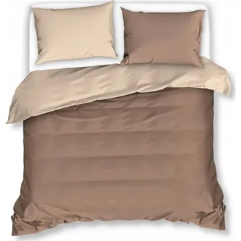 Povlečení POVLEČENÍ BAVLNĚNÉ 160X200 CLARITY CAPPUCCINO