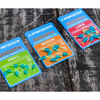 Cresta Smooth Dacron Connectors 8 ks Velikost: Medium