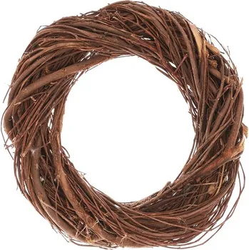 Autronic Proutěný věnec - průměr 20 cm, barva přírodní
