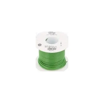 Vodič HookUp Wire PVC drát Cu 20AWG zelená PVC 1kV 30,5m