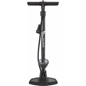 pumpička Crussis hustilka pumpa velká hliníková, 11 bar, černá