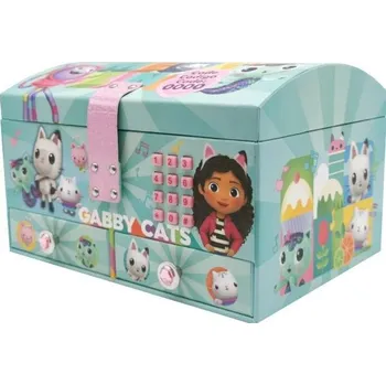 Šperkovnice Dětská šperkovnice GD00041 Gábinin kočičí domeček