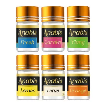 Parfém na praní Anabis Sada 6 vzorků parfémů na praní 6 vzorků parfémů na praní 6 x 5 ml