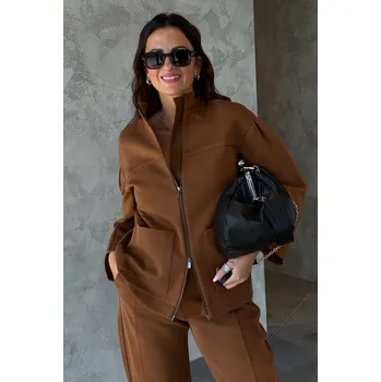 Dámská mikina Dámská mikina MaxMara CADICE 2526926027650 hnědá Velikost: XS