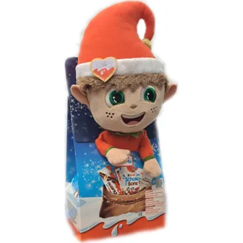 Čokoláda Kinder Maxi mix cukrovinek s plyšákem - skřítek 133g