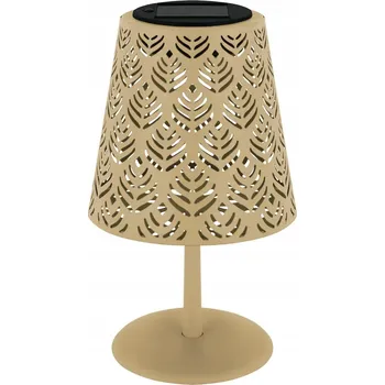 Lampička STRUHM Solární stolní lampa na terasu LUDA LED 6K béžová