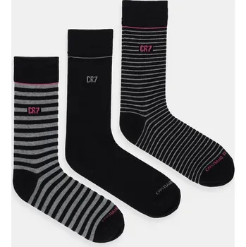 Pánské ponožky Ponožky CR7 Cristiano Ronaldo 3-pack 8273.80.141 černá 99B, vel. 40/46