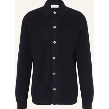Pánský svetr Profuomo Pánský Pletený Kardigan, tmavě modrá, L