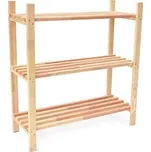 Rojaplast Regál dřevěný 3 police