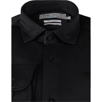 Pánská košile FERATT Košile PIMA 2 REGULAR černá Velikost: XL