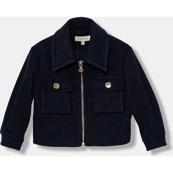 Chlapecká bunda Dětská bunda Twinset 252GB2052 námořnická modř 59X, vel. 116