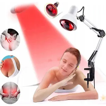 Lampička LÉČIVÁ LAMPA INFRAČERVENÁ LAMPA PRO TERAPII ČERVENÝM SVĚTLEM 150W