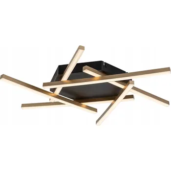 Stropní svítidlo LED Rabalux SEVERINE 40W černo-zlaté moderní