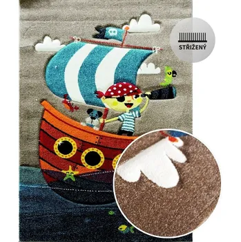 Koberec Kusový koberec Berfin SMART KIDS 22766 Blue Rozměr: 120x180 cm