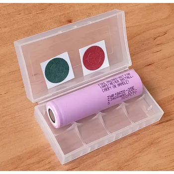 Článková baterie Blistr článek baterie Li-ion SAMSUNG-35E 3400mAh + 2x izolační kroužek + 2x izolační kroužek