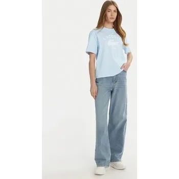 Pánské tričko Lacoste T-Shirt TH2733 Světle modrá Regular Fit L