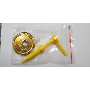 Dávkovač medu na sklenici