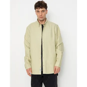 Pánská košile Carhartt WIP Bolton (beryl) M, zelená