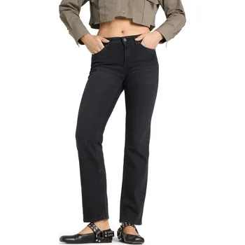 Dámské džíny Černé úzké džíny Cambio Piper long Velikost: EU36