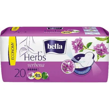 Menstruační vložka Europapier Bella Herbs Verbena Normal hygienické vložky 20 ks