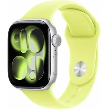 Chytré hodinky Apple Watch 42mm Neon Yellow Sport Band - S/M