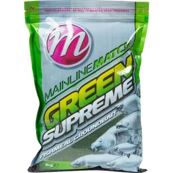 Nástraha Mainline Krmení Green Supreme 1 kg