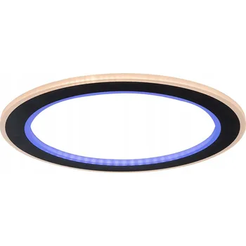 Lampička Rabalux Golwen LED Lampa Kulatá Černá Ø45cm RGB Měnitelná Barva