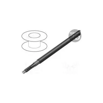 elektrický kabel Vodič HELUTHERM® 145 MULTI lanko Cu 6x0,75mm2 polyolefin