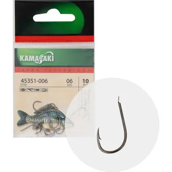 Rybářský háček Kamasaki Háček Carbon P807BN Velikost háčku: 1