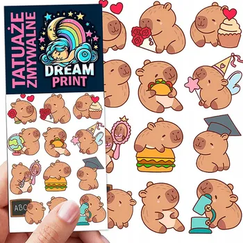 Tetování Filmové a herní tetování, dětské tetovačky, vodní smývatelné tetování na narozeniny, Dárek, upomínka, dočasné tetování pro děti, originální, opakovaně použitelné, Spousta Vzorů