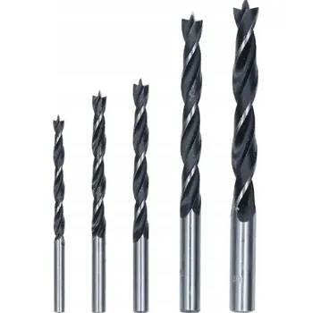 Vrták BOSCH Sada spirálových vrtáků do dřeva, 5 ks