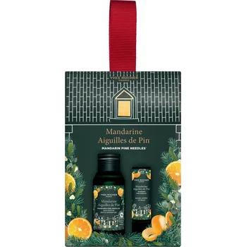 Kosmetická sada Yves Rocher Mandarin Pine Needles Yves Rocher Mandarin Pine Needles sprchový gel 30 ml + Yves Rocher Mandarin Pine Needles balzám na rty 4,8 g kosmetická sada