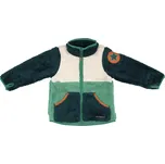 Dětská fleecová mikina Villervalla - zelená VERDANT/CYPRESS Velikost: 122