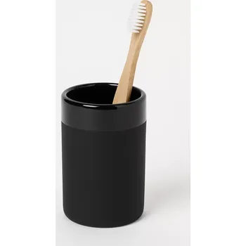 Držák na zubní kartáčky Kave Home Riga, černý