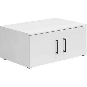 Šatní skříň Carryhome NÁSTAVEC NA SKŘÍŇ, bílá, 80/35/52 cm - Víceúčelové skříně - 002427022050