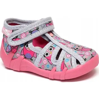 Chlapecké bačkory RENBUT DĚTSKÉ PAPUČE velikost 24 13-106-1715 KOŽENÁ STÉLKA, PRODYŠNÁ PODRÁŽKA