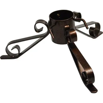 Stojánek na vánoční stromek Stojánek na vánoční stromek kov - hnědá