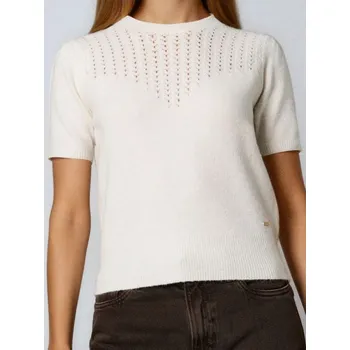 Dámská halenka Sinsay - Halenka s příměsí vlny - krémová - 228FJ-01X - 228FJ-01X-L