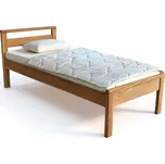 Postel z masivu Postelia PAUL, DUB, 90x200 cm jednolůžko