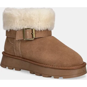 Dámská zimní obuv Semišové sněhule Answear.LAB TX-2537.cjk hnědá 82X, EUR 41